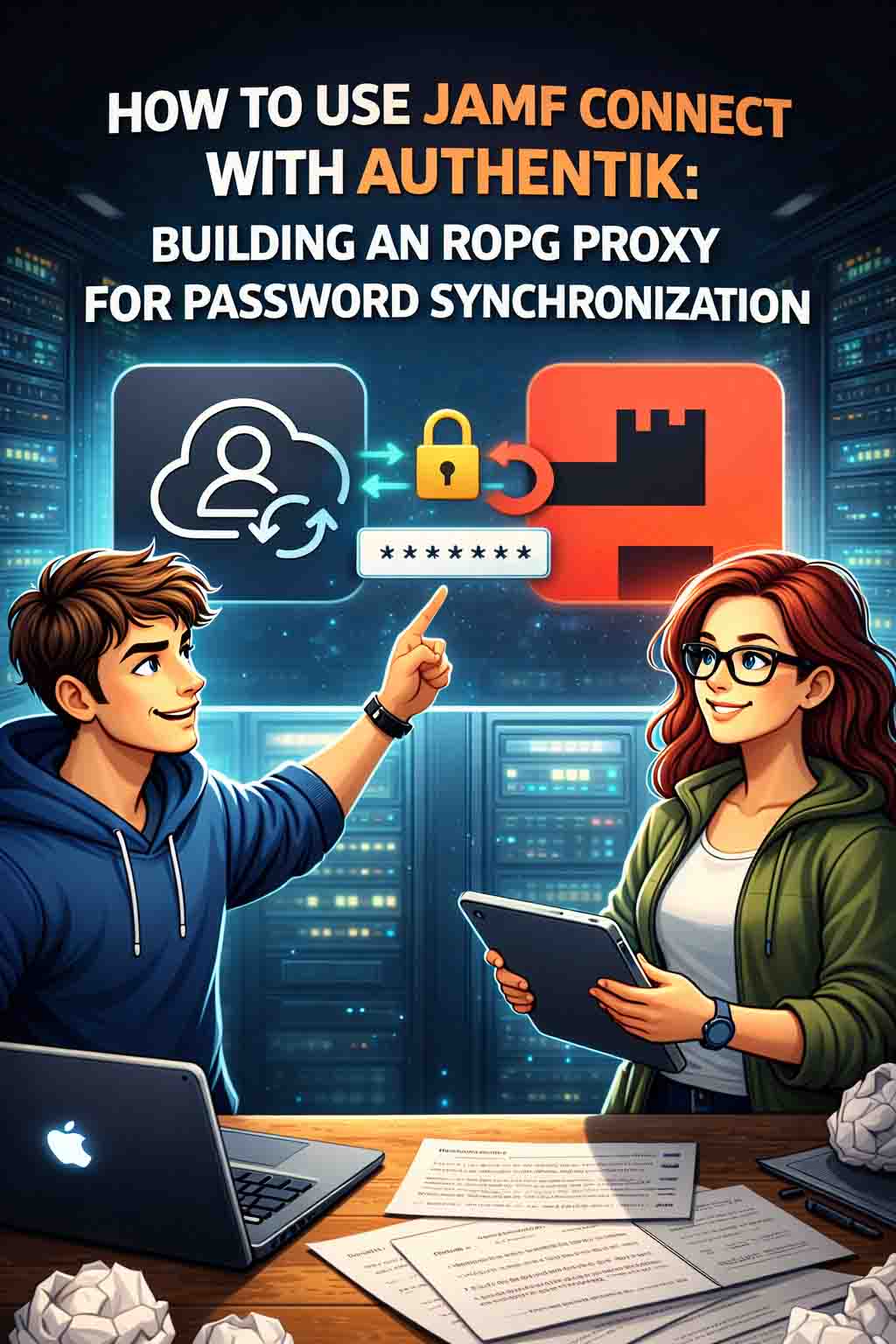 How to Use JAMF Connect with Authentik: Building an ROPG Proxy for Password Synchronization